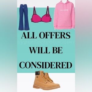 All offers welcome 👗🩱Thank you for shopping👖👚🩴🥾